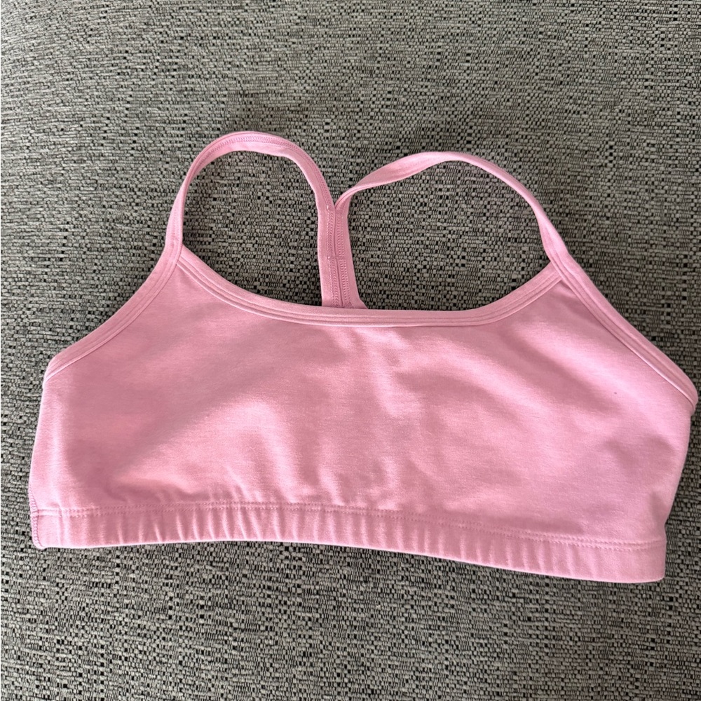 Beyond Yoga Soft Pink Sports Bra